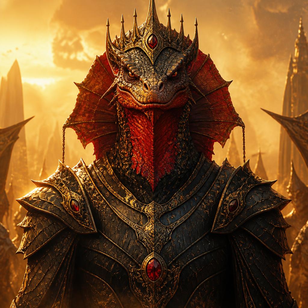 King Ashoa concept art from Planet X