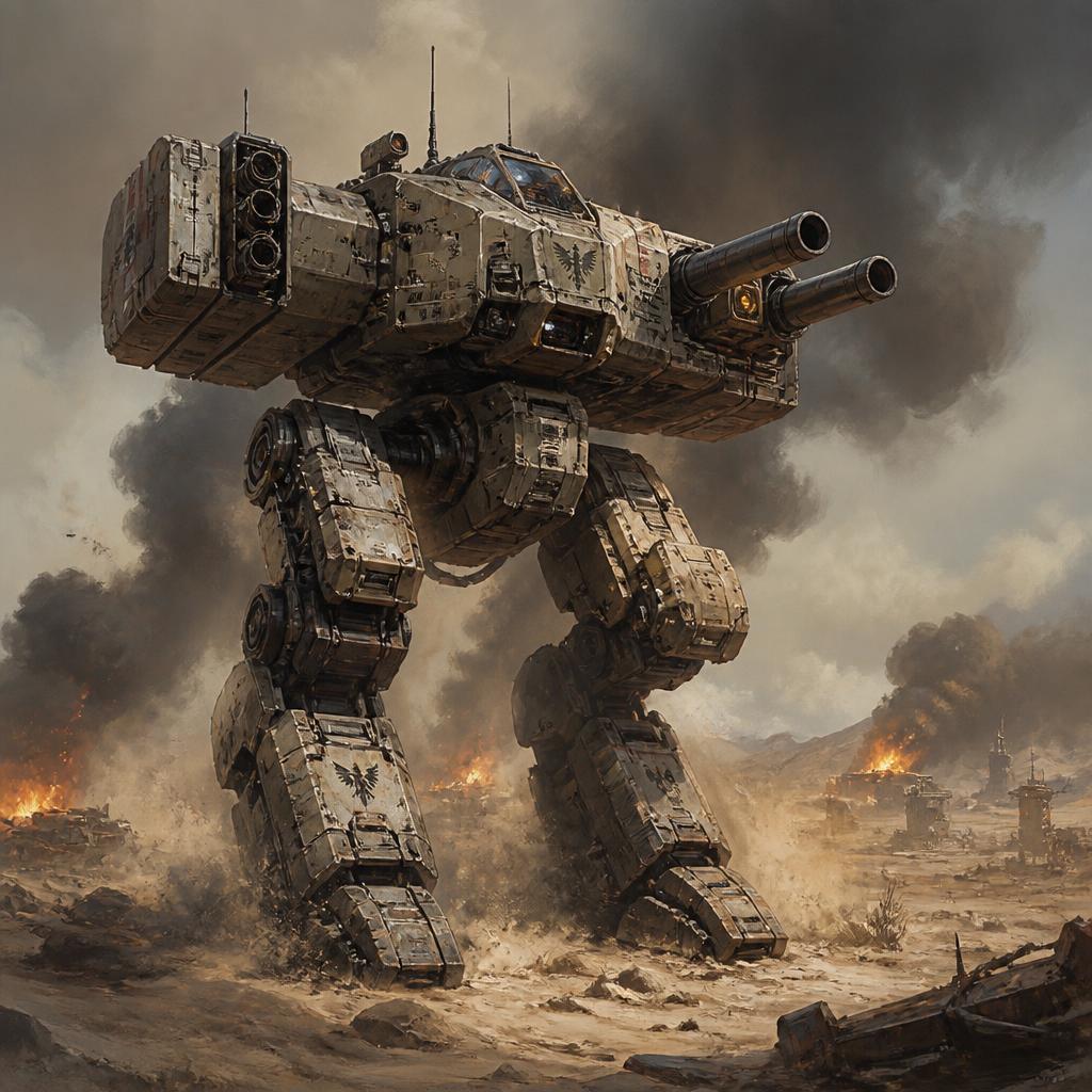 Battle Walkers concept art from Planet X