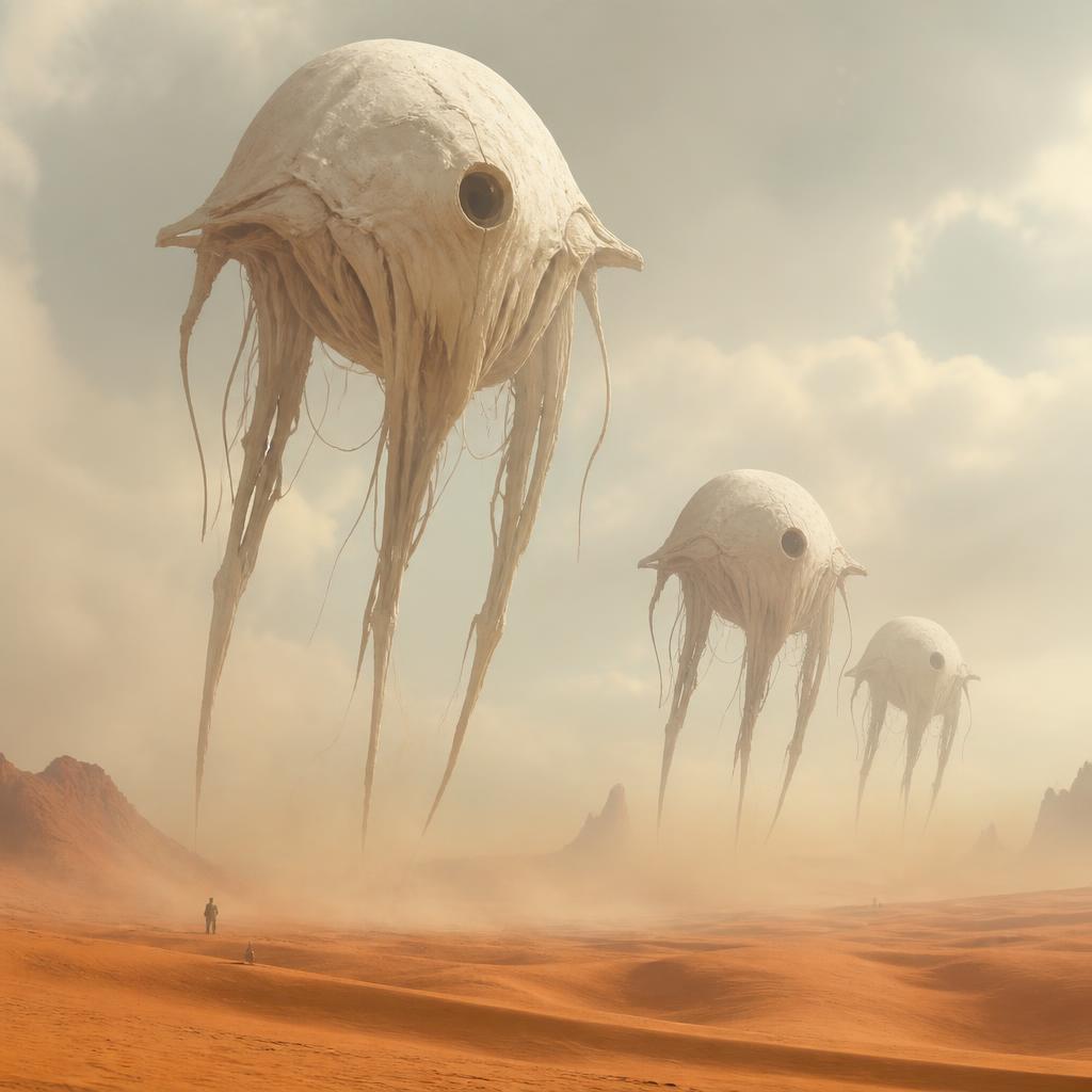 Dune Walkers concept art from Planet X