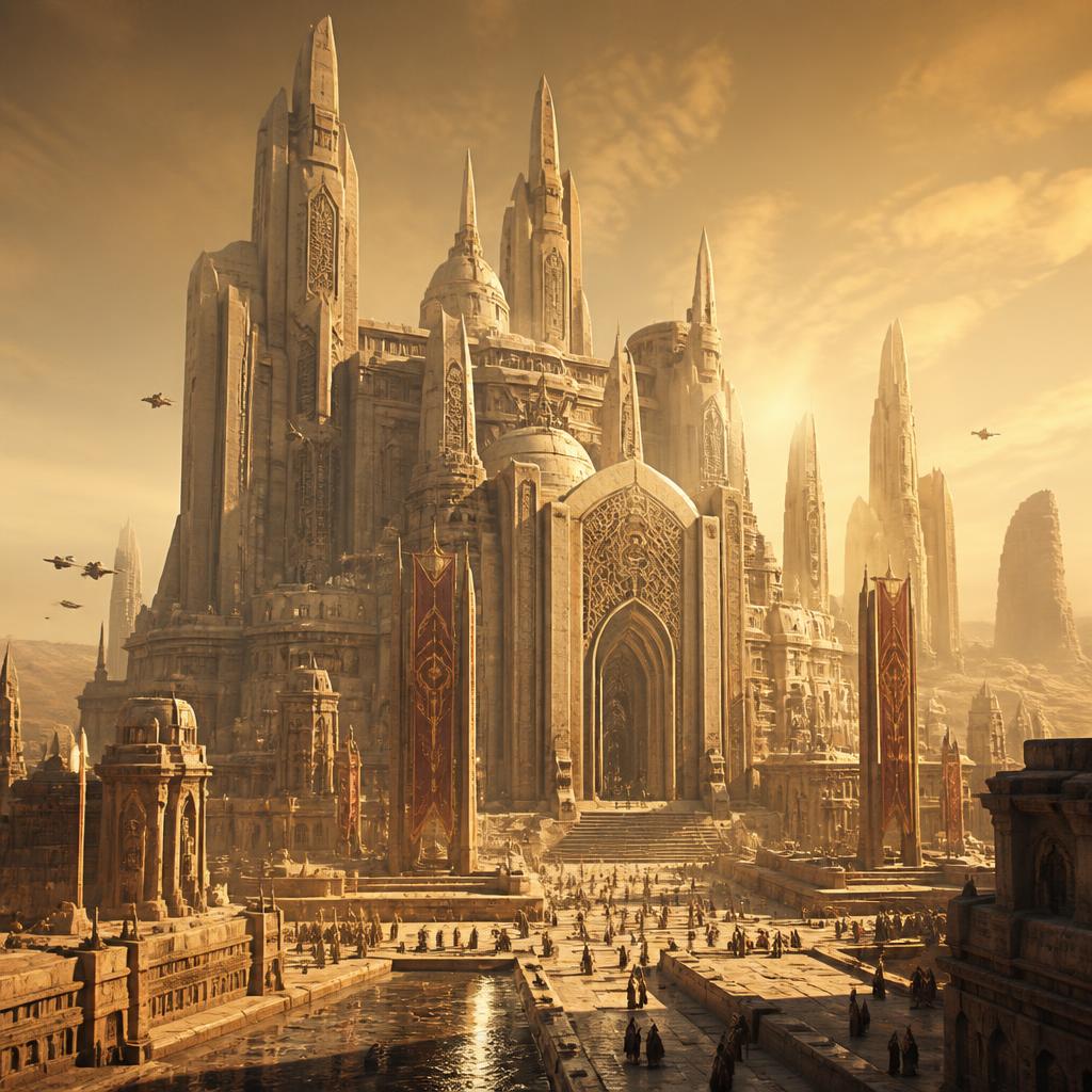 House of Ashoa concept art from Planet X